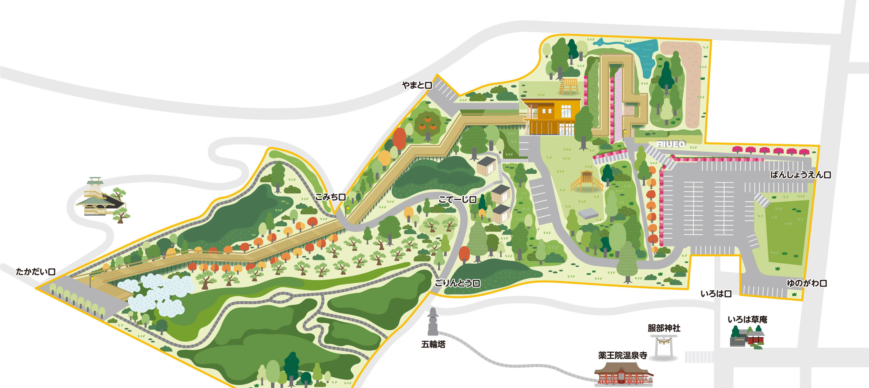 公 園 案 内 図